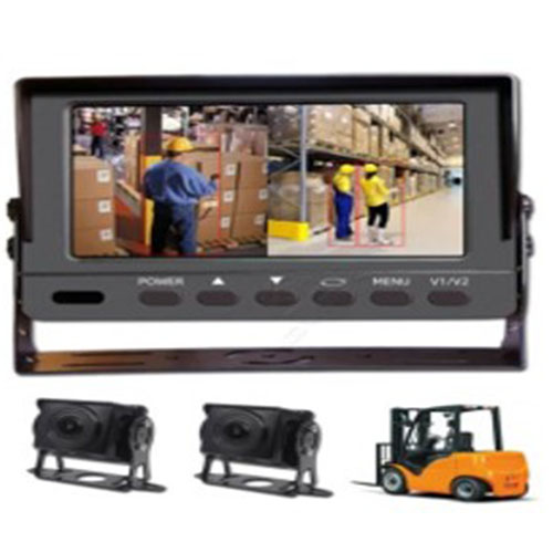 AI BSD Blind Spot Detection system Vehicle and pedestrian active detection anti-collision warning forklift system